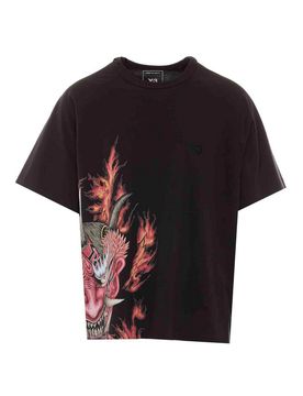 Y-3 T-shirt adidas y-3 nera gtx ss