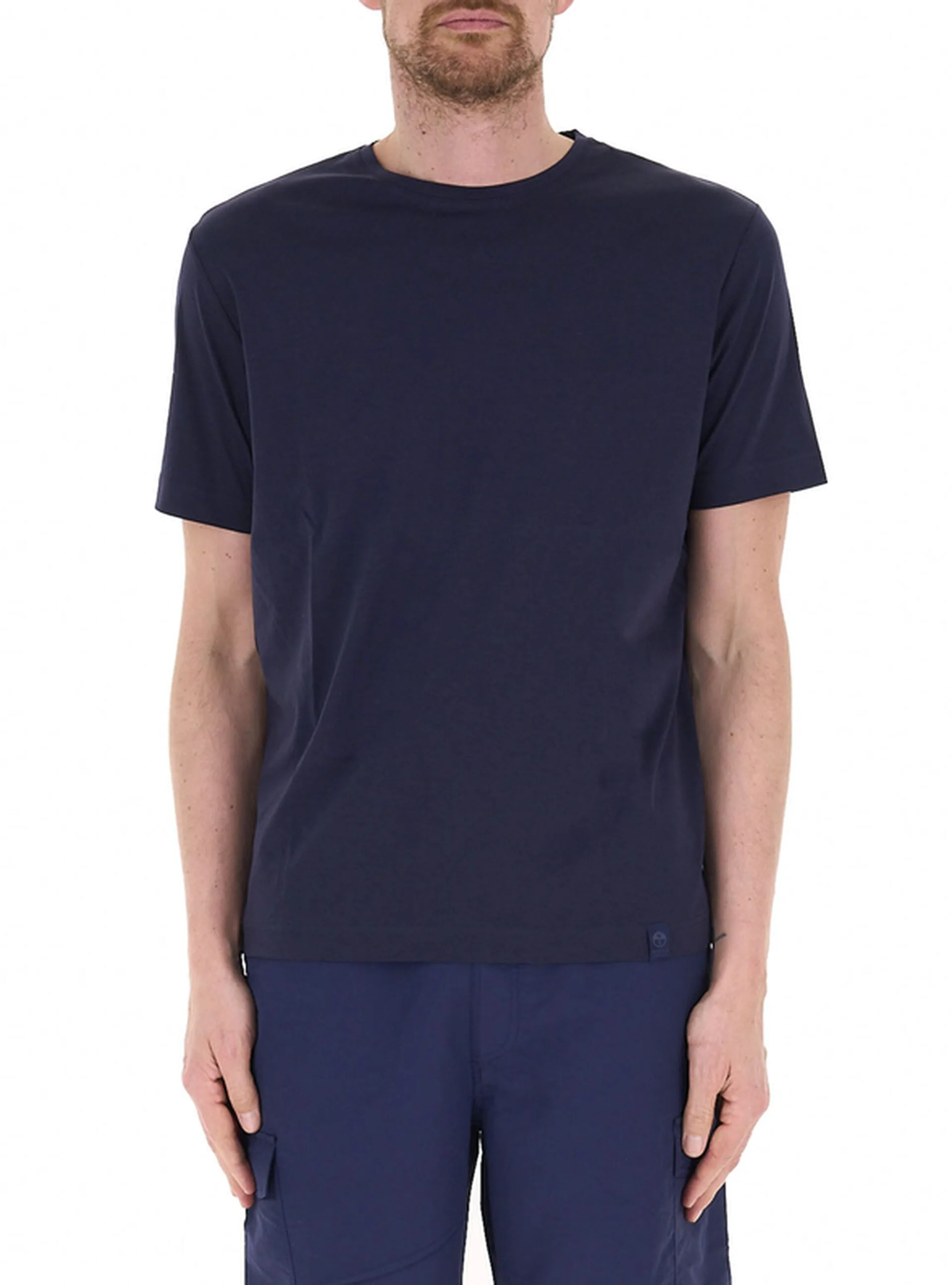 T-shirt girocollo BLU NAVY S - North Sails - FashionsVida