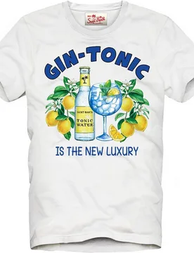 T-shirt uomo - t-shirt man gin lemon summer 01n - n.d - MC2 SAINT BARTH - FashionsVida