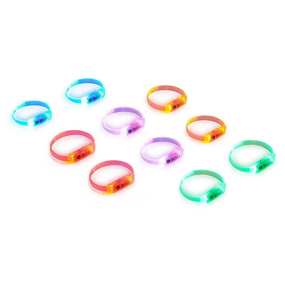 Pack De Bracelets Led Black One Size unisex - Hercules - FashionsVida