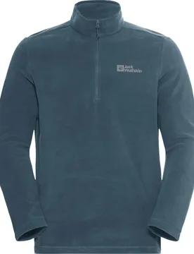 Taunus Half Zip Herren Pullover, blau L - Jack Wolfskin - FashionsVida