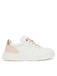 Scarpa bambina bianco-rosa