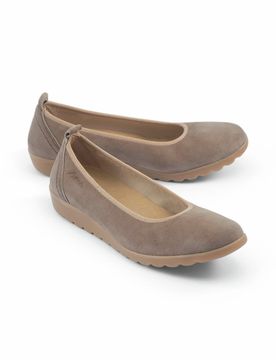 Hallux-Ballerina Supersoft - Taupe - female - Size: 40