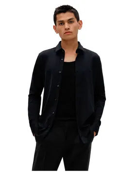 Hugo Chemise à Manches Longues Elisha Black 40