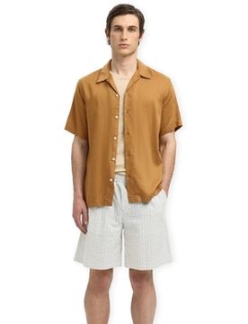 Kurzarm Hemdbluse Regnoa Mix Shirt S/s - Chipmunk Eu Xl Male