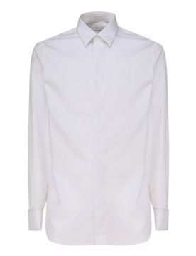 Camicia Con Polsini Alla Francese