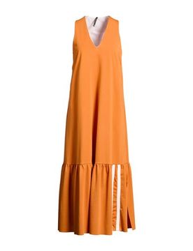Vestido midi Mujer Mandarina 38 Mujer