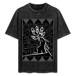 Monochrome Monster T-Shirt Basic All Season Solid T-Shirt
