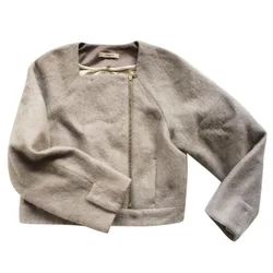 Light grey wool/mohair jacket