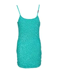 Mini-Kleid Damen Smaragdgrün 34 Damen