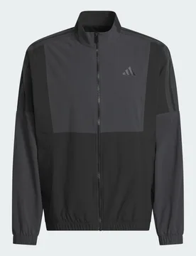 GIACCA A VENTO BEYOND TWISTWEAVE FULL-ZIP 2XL Black / Carbon - Adidas - FashionsVida