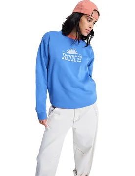 Felpa Surf Stoked Brushed Vintage Dutch Blue XS - Roxy - FashionsVida