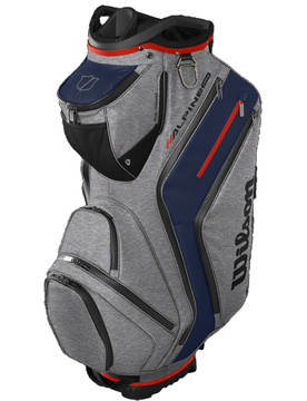 Cartbag Dry Alpine , grau/navy/rot
