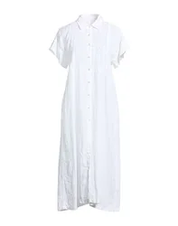 Vestido midi Mujer Blanco 38 Mujer