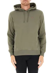 Felpa con cappuccio VERDE MILITARE M