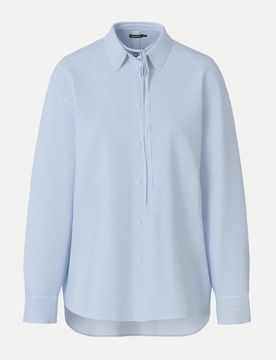 Bluse Gestreift mit Schleifendetails Blau 34