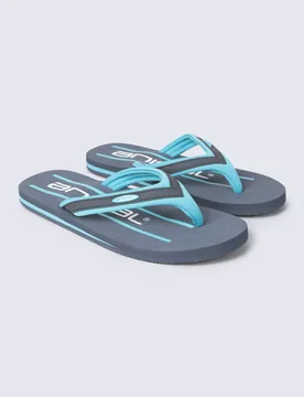 Jekyl Mens Flip-Flops - Light Blue - Light Blue - Size: 9 - Animal - FashionsVida