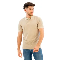 Polo A Maniche Corte Prime Orange Light Beige L
