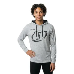 Sweat à Capuche Fast Grey Melange / Black L