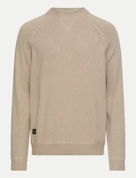 Regular-Fit Strickpullover Beige M - Camel active - FashionsVida