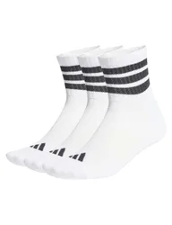 Pack Cotton Rich Cushioned Mid Cut Socks White/Black female