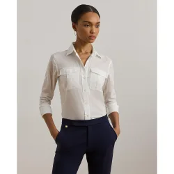 Camisa de mujer con bolsillos