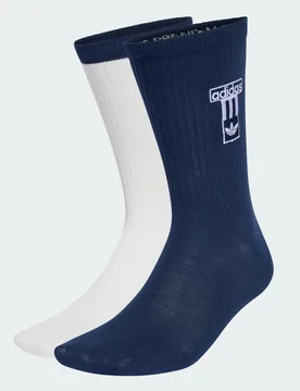 Calzini Crew ADIBRK 2 PAIA 46-48 Night Indigo / White - Adidas - FashionsVida