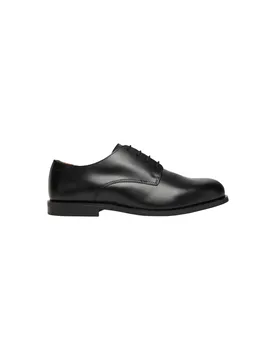 Herren Schnürschuh Schwarz 504321