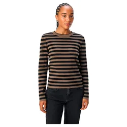Maglione Ester Sli Morel / Stripes Black XS