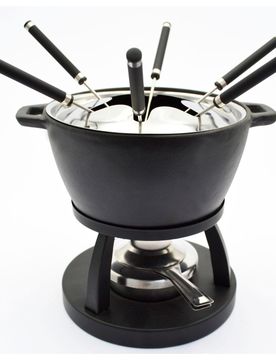 Fondue Set, Gusseisen