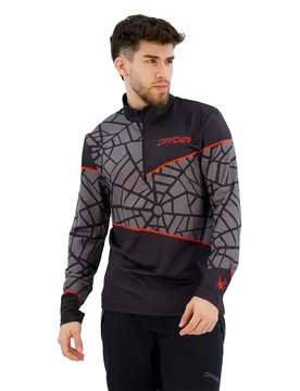 Pull à Demi-zip Vital Black M - Spyder - FashionsVida