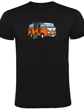 Maglietta A Maniche Corte Hippie Van Spearfish - Kruskis - FashionsVida