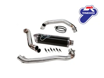 B Scarico Completo Racing Alto Carb. Ducati Hypermotard 1100