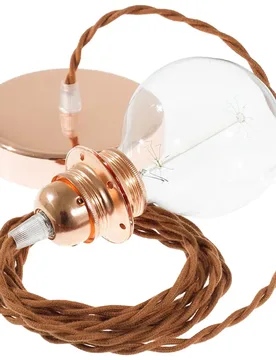 Cables Lampe Suspendue Pendel Pour Abat-jour Tc23 1 M Deer / Copper One Size - Creative - FashionsVida