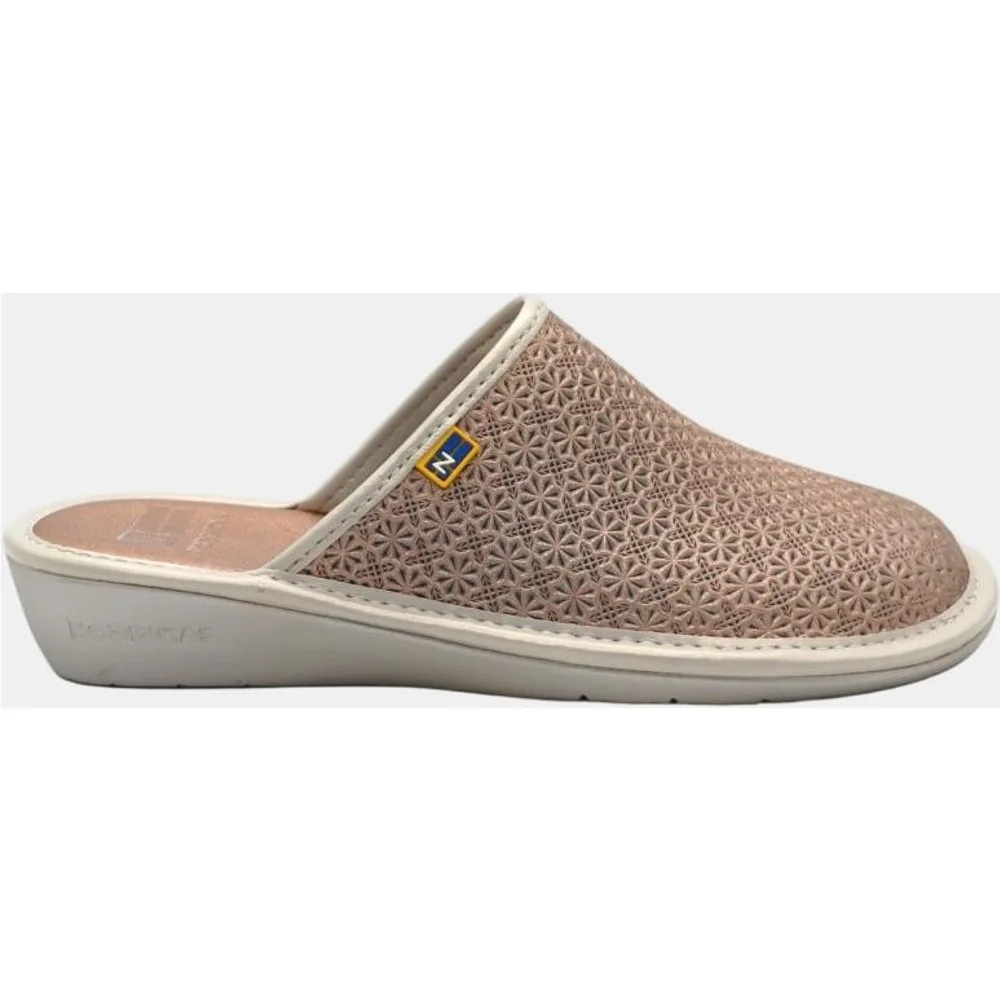 Zapatilla de casa cerrada de Mujer piel - Nordikas - FashionsVida