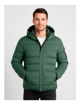 Para hombre. 50551893 Abrigo Riplite (M), Casual, Poliéster
