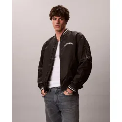 Chaqueta Bomber Hombre nylon con gráfico