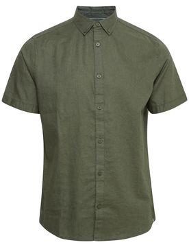 INDICODE JEANS Camisa 'Hank' oliva