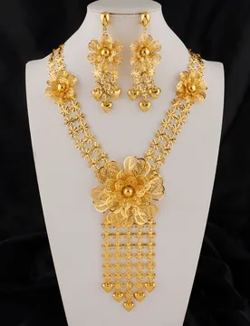 Brazilian Jewelry Set High Quality Luxury Jewelry Sets Gold Plated Jewelry Original Dubai Italian Jewellery Set Wholesale - Aliexpress - FashionsVida