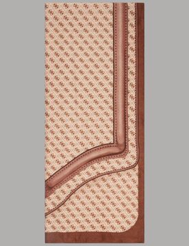Sciarpa marrone 90x180 NOELLE AW5413 POL03 LTL