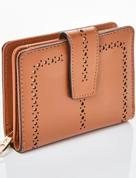 RFID-Geldbörse cognac Amélie di Santi - Amelie di Santi - FashionsVida