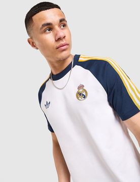 Mens Real Madrid OG T-Shirt - Bianco, bianco bianco Uomo taglia L