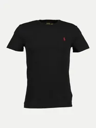 Polo Basic T-Shirt Schwarz M