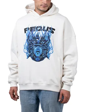 Medusa Graphic Cream XXL Herren - pequs - FashionsVida