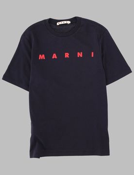 Girls' Short-Sleeve T-Shirt with Logo Detail