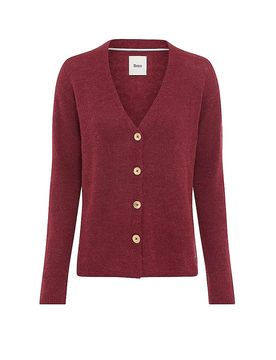Strickjacke ALICIA dunkelrot 42 damen