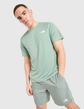 Performance Embossed T-Shirt - Herren, Grün - male - Size: L - The North Face - FashionsVida