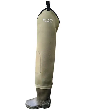 Studs Wading Boots Green UK 12 Men - Seland - FashionsVida