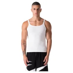 T-shirt Sans Manches Ribbed White XL