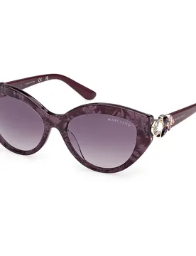 Marciano Occhiali Da Sole Da Donna Gm00033 Violet / Pearl Gradient Or Mirror Violet/CAT3 - Guess - FashionsVida